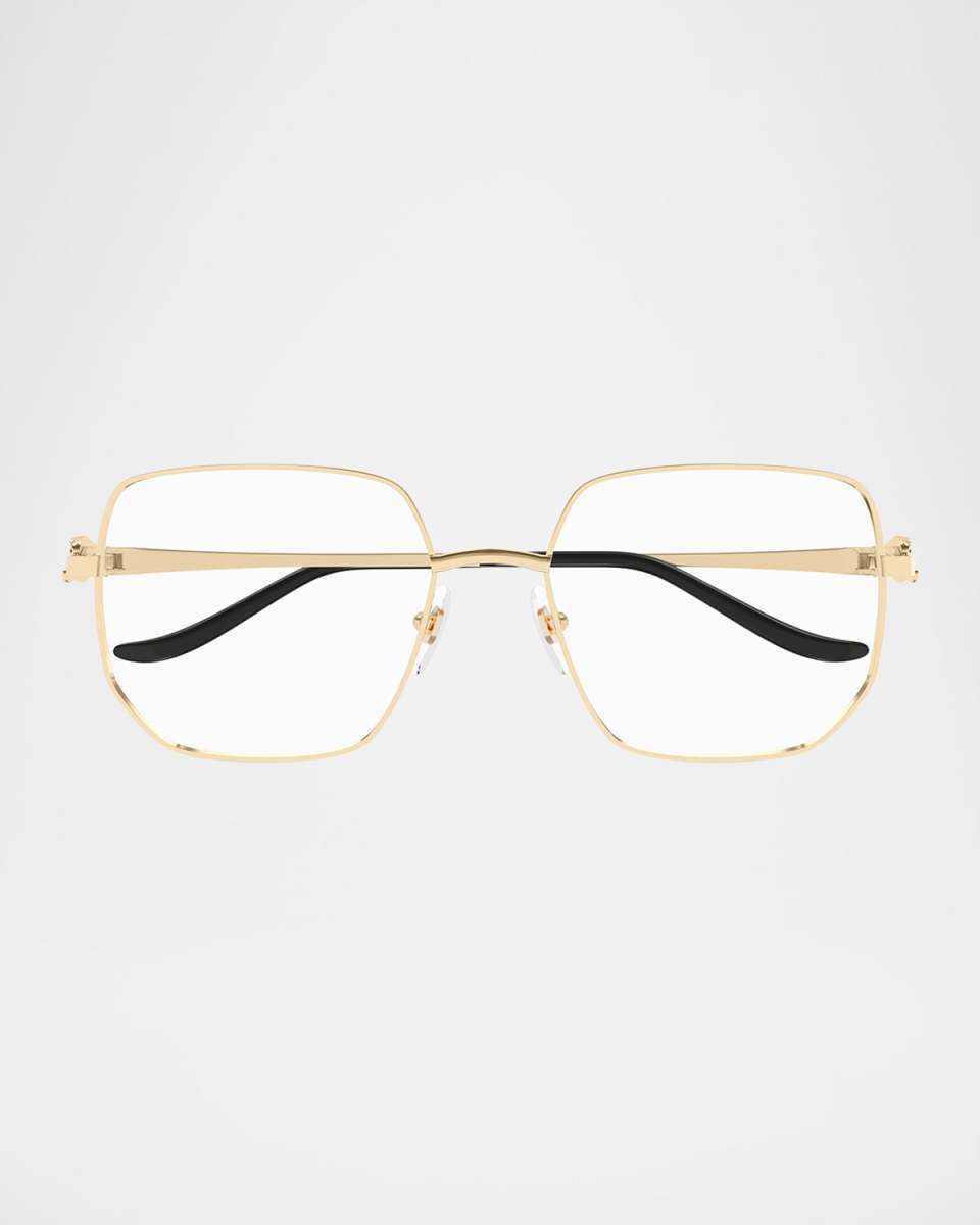 Rectangle Metal Optical Glasses